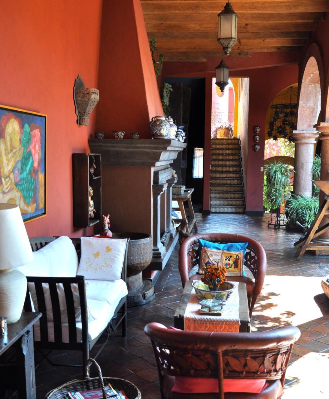 Casa De La Cuesta B&B San Miguel de Allende Bagian luar foto
